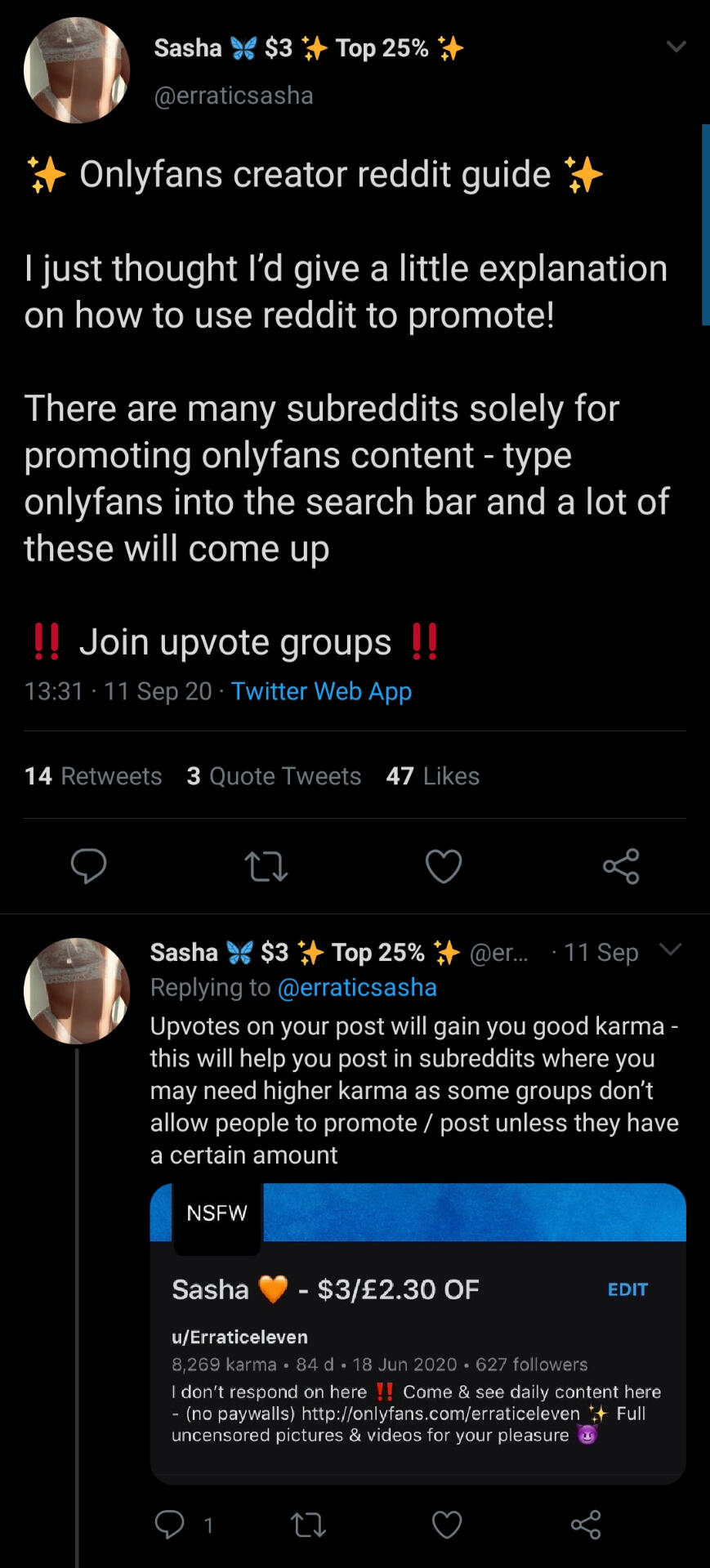 Promote use your to to reddit onlyfans how How to